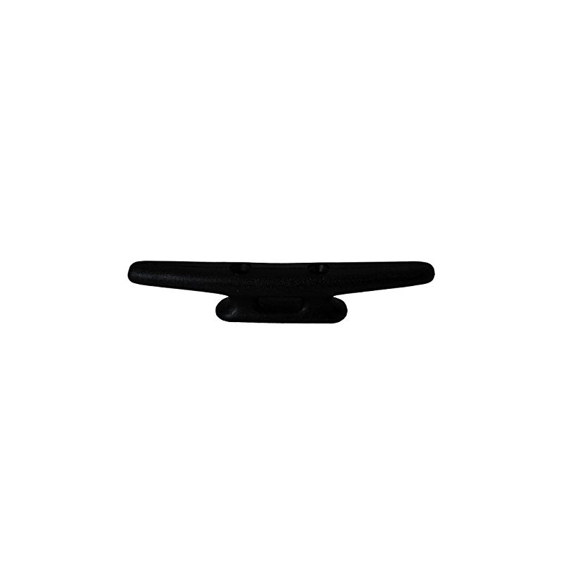 Attwood 12113L3 Nylon 6.5-Inch Marine Dock Cleat, Black