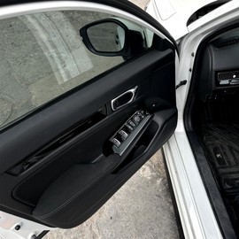 YINGTUU for Honda 11th Gen Civic 2022 2023 2024 2025 Accessories Car Window Lift Control Switch Cover ABS Interior Decals