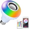 LUXON LED RGB Renk Ampul Işık E27 Bluetooth Kontrolü Akıllı