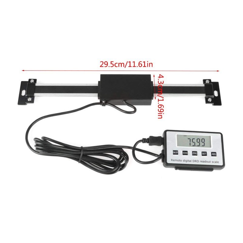 0-150mm Remote Digital DRO Readout Scale kit,Digital Large LCD Display