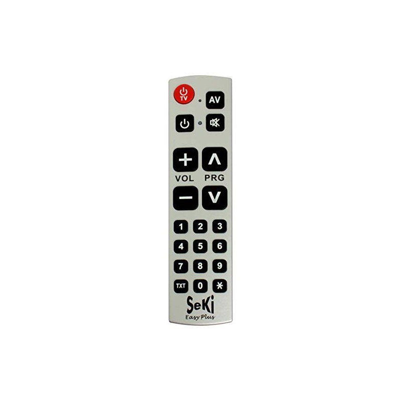 Seki Easy Plus Universal Remote Control with Learning Function Silver