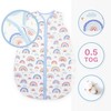 Baby Comfort Sleeping Bag 0.5 Tog Sleep Sack 100% Cotton,