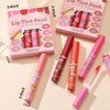 Prreal 6 Colours Peel Off Lip Stain Set, Waterproof Tattoo