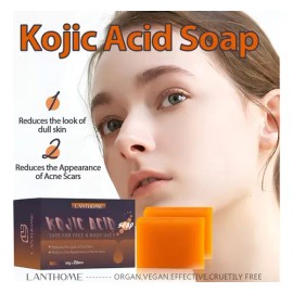 Jabón Kojie San Antimanchas con Ácido Kójico y Cúrcuma Pack X2 65g