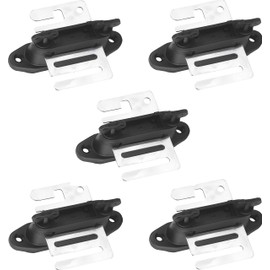 RiteFENCE Electric Fence End Strain Gate Insulator Polytape Handle Hook Anchor Clamp/Corner/Stretch/Tensioner Insulator with Stainless Steel Connector Plate for Wood Post PK5