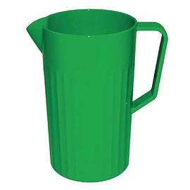 Olympia CE279 Kristallon Green Polycarbonate Plastic Jug 1.4 Litre (49 1/4 ounce) - Reusable and Virtually Unbreakable