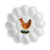 dgudgu Deviled Egg Tray For Deviled Egg Platter Chicken Shape