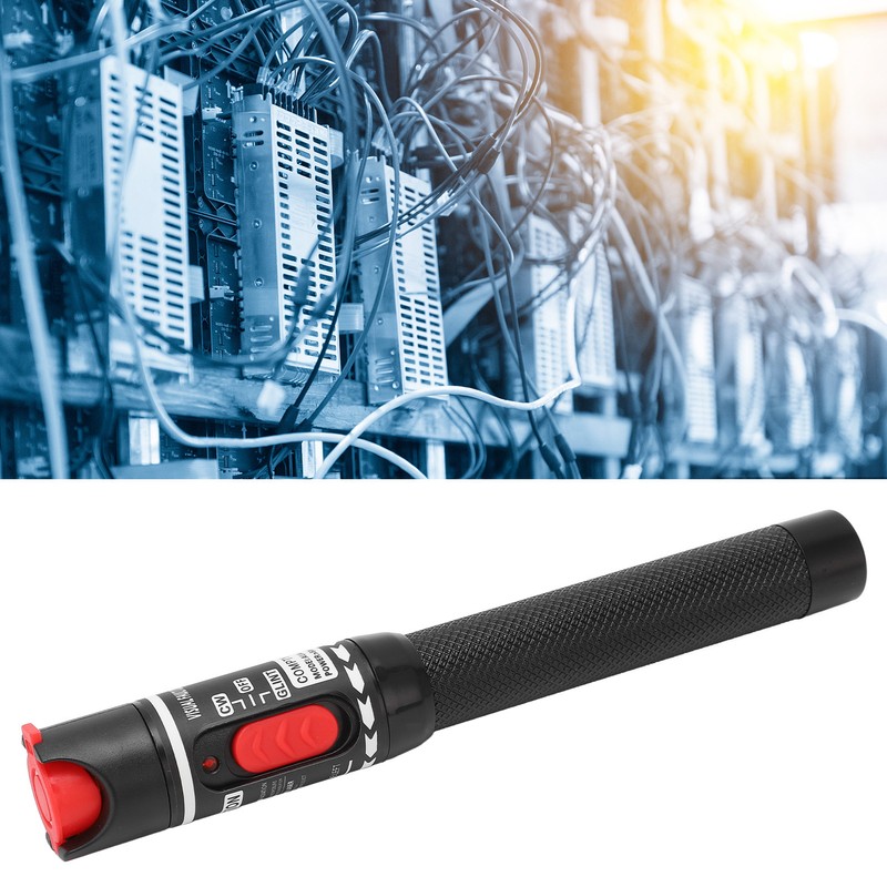 50MW 50km Optical Fiber Tester Pen with FC to LC
