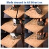 Universal Steel Coping Foot for Most High Efficiency Woodworking Tool