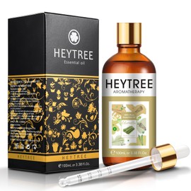 HEYTREE Citronella Essential Oil 100ml - Pure Undiluted Premium Grade,for Diffuser,Candles Making Outdoor Garden Spray -Drive Buzzing Beasties-Refreshing and Crisp Aroma for Outdoor Use