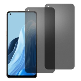 chejuza Ceramic Matte Privacy Film for Oppo Reno 7 4 g Phone [2 Pieces], Anti-Spy, Screen Protector, Anti-Glare, Anti-fingerprint