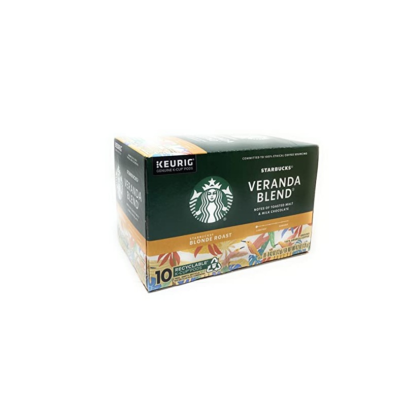 Starbucks Veranda Blend Blonde Roast K-Cup pods - 10 count