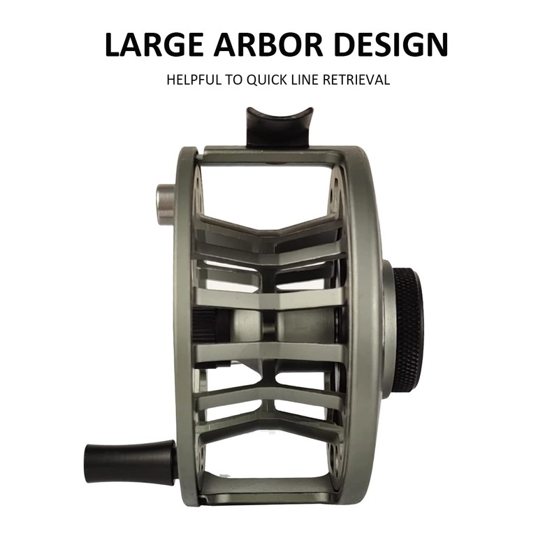(5/7 Combo) - Aventik Z Fly Fishing Reel CNC Aluminium