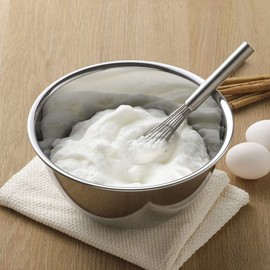 Shimomura Co., Ltd. 43204 Tsubamesanjo Deep and Easy to Use, Bowl & Colander, 8.3 inches (21 cm), Made in Japan, Easy to Mix Colander, Easy to Mix Vegetables, Preparation, Stainless Steel