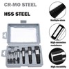 Damaged Screw Bolt Extractor Set 8Pcs Stripped Screw Extractor Broken