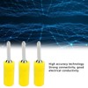 100Pcs Banana Plug Male Nickel Plated Brass Pin Straight for