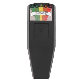 Nuclear Radiation Detector Geiger Counter Light Indicator Alarm Easy Operation Handheld Radiation Meter for Household Black