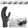 DeinPack 1000 Disposable Gloves Black (10 x 100) XL Nitrile