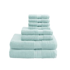 Gracie Mills Eulalia 800 GSM Cotton 8-Piece Towel Set
