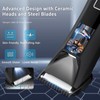 GSKY メンズシェーバー ボディシェーバー ヒゲトリマー 鼻・耳毛カッター 1台3役 USB充電式 電気シェーバー 敏感肌 全身