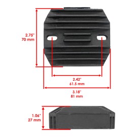 For Kawasaki Regulator Rectifier for Kawasaki KZ1000 Z1R 1979 1980 Motorcycle