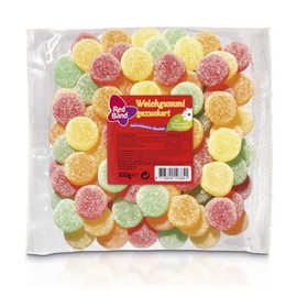 Red Band Soft Gum Sugared 500 g, Pack of 1 (1 x 0.5 kg)