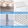 Tomorotec Space-Saving Stainless Steel Storage Rack, 12.8-22.8 in, Silver, Easy