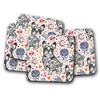 4 Set - French Bulldog Drinks Coaster - Dog Tattoo