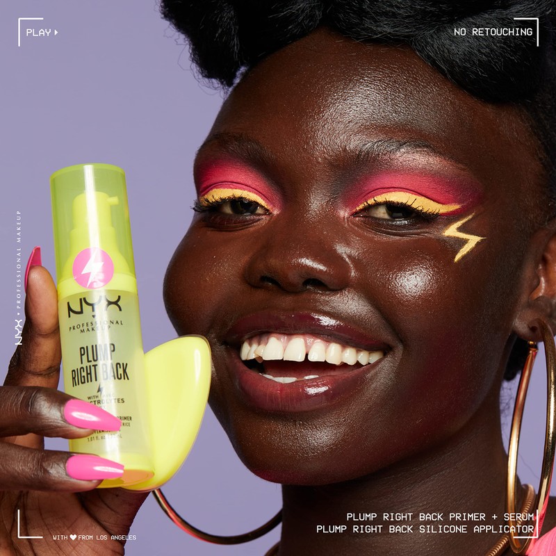 NYX PROFESSIONAL MAKEUP Plump Right Back Silicone Applicator Sponge for