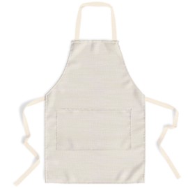 lepni.me Premium Cooking Aprons | Cooking Baking Grilling for Home and Restaurant | Aprons with Double Pocket for Men and Women | Kitchen Apron, Organic white empty