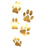 Set of 12 Dog Paws 6 x 6 cm Paw