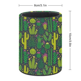 XUWU Cactus Pen Holder Pencil Organizer Cute Pencil Cup Desk Decor Makeup Brush Holder PU Multifunctional Office Suppliesfor Home Classroom School