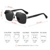 FSK Square Aviator Sunglasses for Men Women Polarized - UV