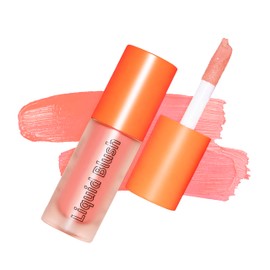 Liquid Blush, Long-lasting & Blendable Liquid Blush for High-Pigment Color, Achieve a Soft, Dewy, Healthy Natural Finish (07-Ripe Apricot, 0.2 Ounce)