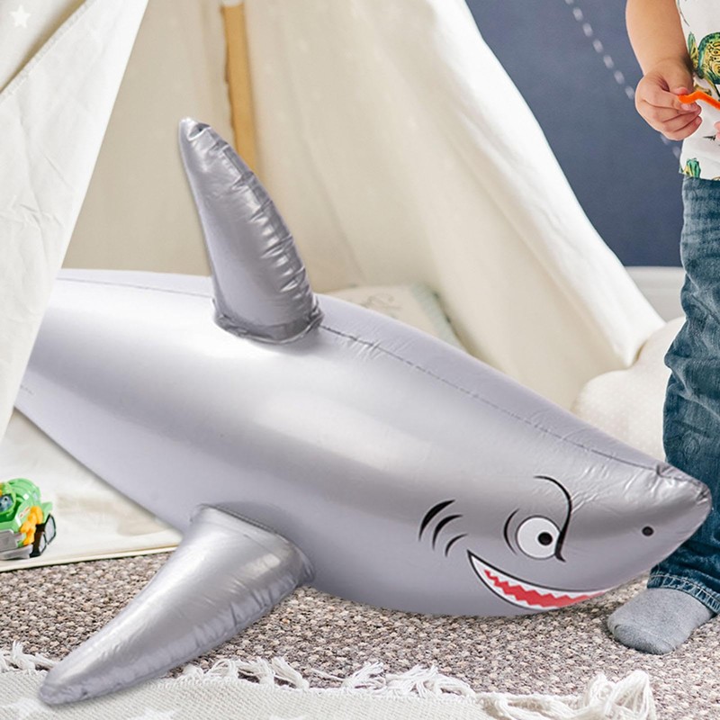 Inflatable Shark Pool Float - Shark Pool Float | Large