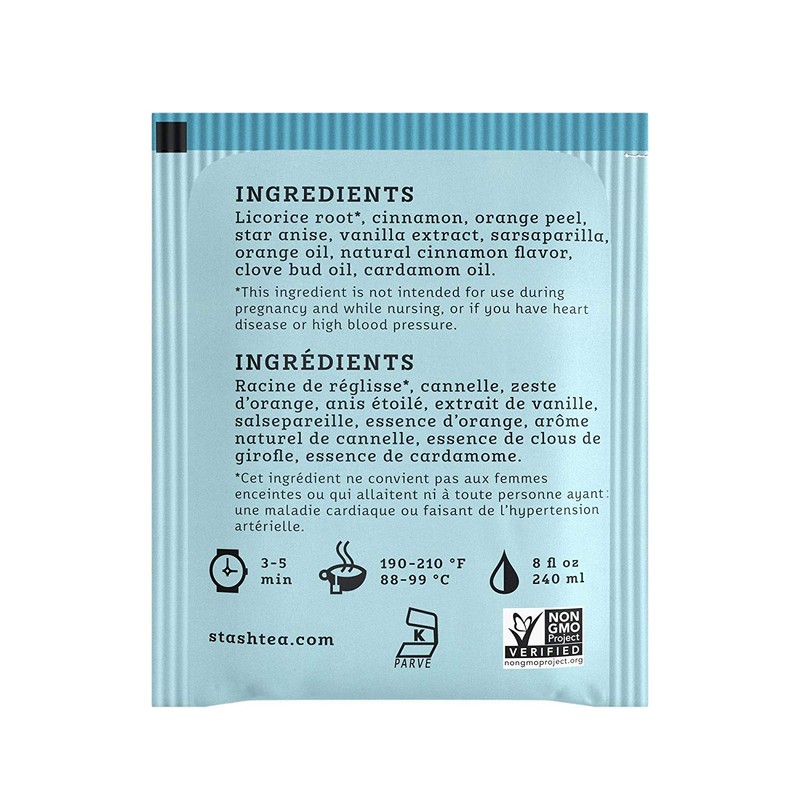 Stash Tea - Licorice Spice - 6 Units / 20