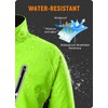 baleaf Men's Winter Cycling Jackets Water Resistant Thermal Running Softshell