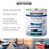 Rust-Oleum 206999-4PK Marine Coatings Topside Paint, Quart, White, 4 Pack