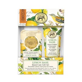 Michel Design Works Handcare Gift Set, Lemon Basil (841008)