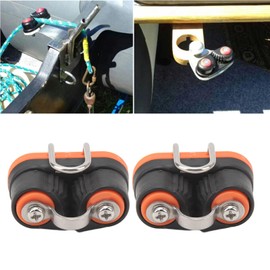 Acouto 2PCSBearing Cam Cleat for Marine Boat Fast Entry Rope Sailing Sailboat Equipment