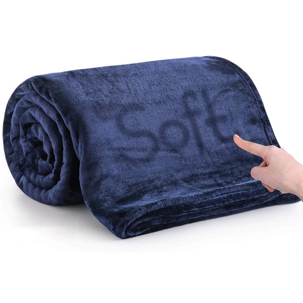 MOONLIGHT20015 Fleece Blanket Queen Size - Super Soft Fuzzy Throw