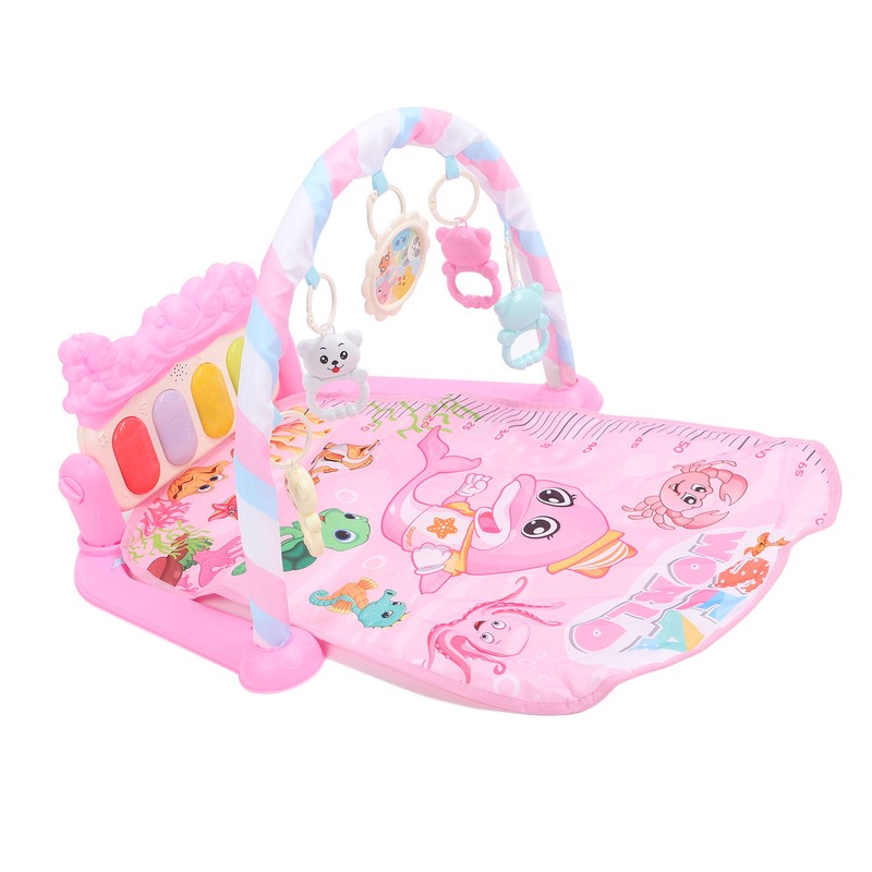 Baby Gyms Play Mat Piano Tummy Time Musical Activity Early