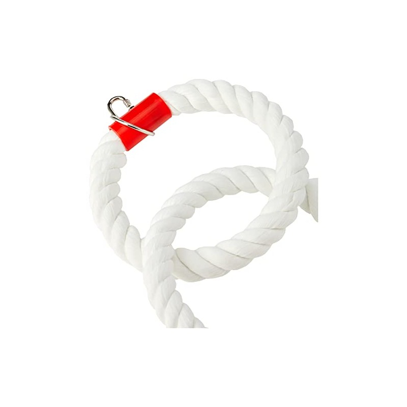 Rosewood Parrot Toy Twin Parrot Rings, Large,White