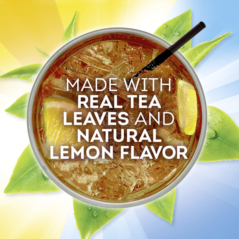 Lipton Powdered Iced Tea Lemon ,Great for Party,Sweetened Iced Tea