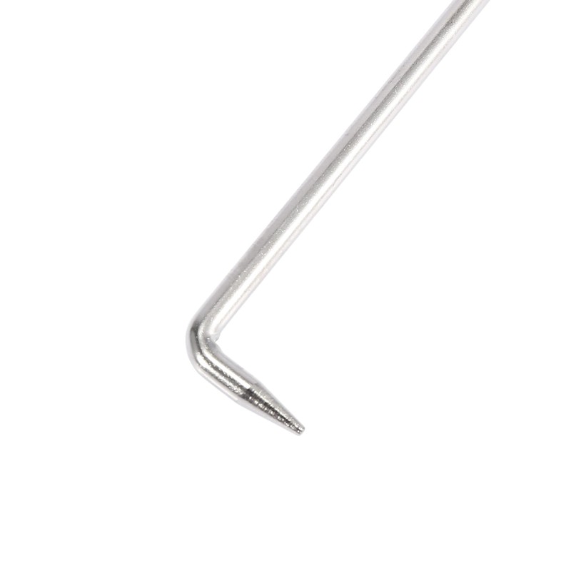 X AUTOHAUX 2pcs Car Instrument Cluster Removal Pulling Hook Silver