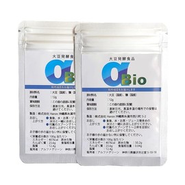 αBio Fermented Soybean Food, Soil Bacteria, Lactic Acid Bacteria, 0.4 oz (12 g), Set of 2