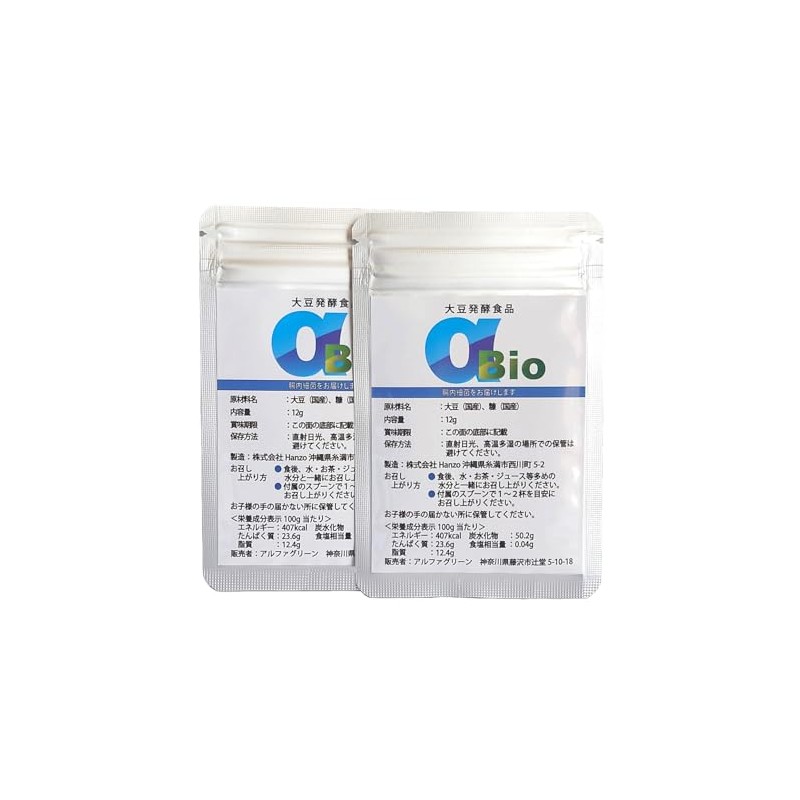 αBio Fermented Soybean Food, Soil Bacteria, Lactic Acid Bacteria, 0.4