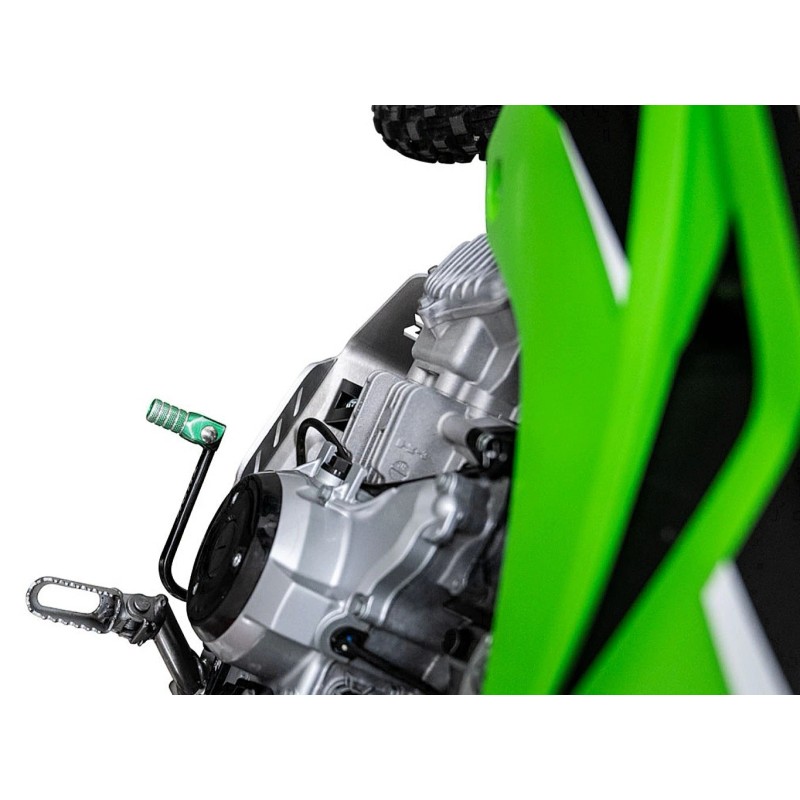 Tusk Aluminum Skid Plate Silver For Kawasaki KLX110 2002–2025
