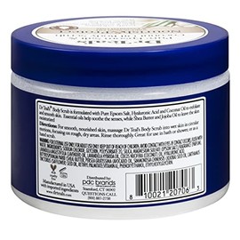 Dr. Teal's Body Scrub Nourish & Protect - Tarro de 16 onzas