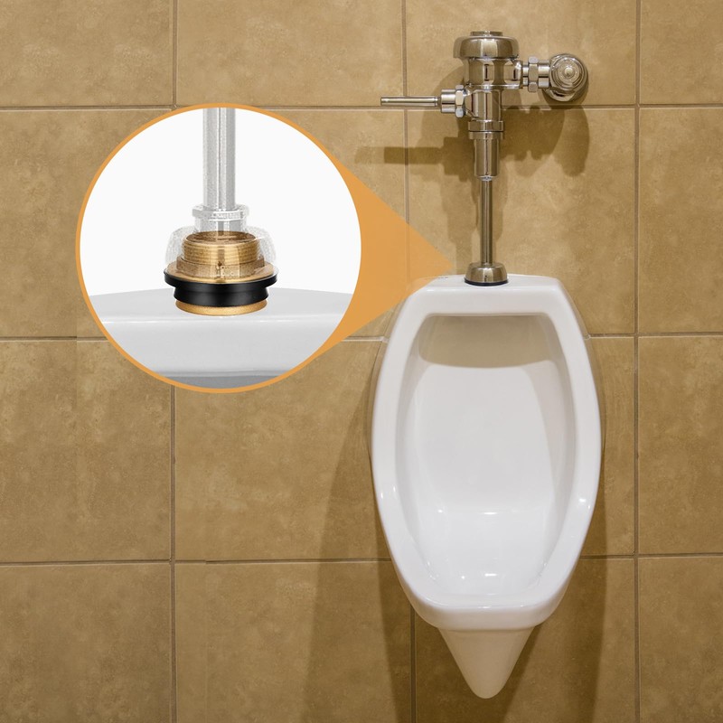 Zonon 3 Pcs Flush Valve Parts Closet Spud Brass Plumbing